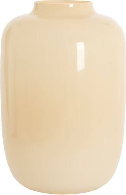 Light & Living Light&living Vaas Ø34x50 cm KOBALA glas crème