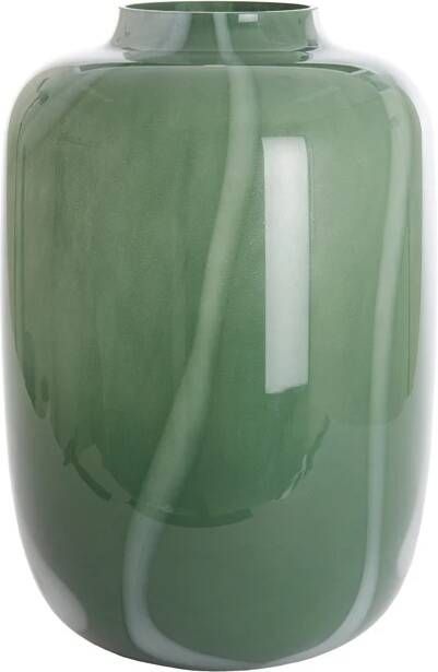 Light & Living Light&living Vaas Ø34x50 cm KOBALA glas groen-crème