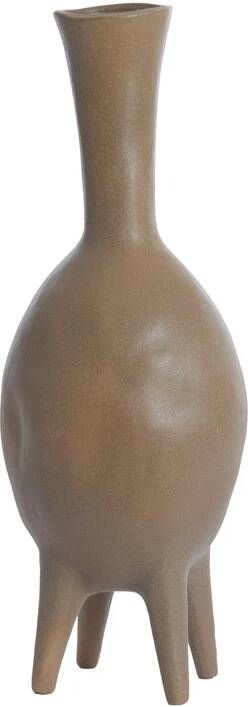 Light & Living Light&living Vaas deco 23x20x62 5 cm NUGINA mat bruin