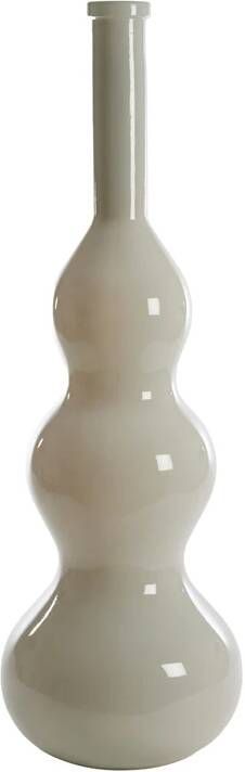 Light & Living Light&living Vaas Ø33x100 cm VENERIO glas melk licht beige