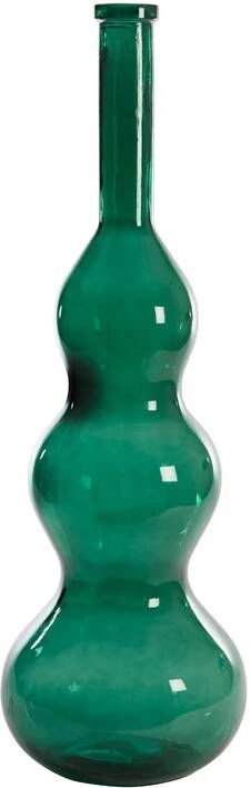Light & Living Light&living Vaas Ø33x100 cm VENERIO glas donker groen