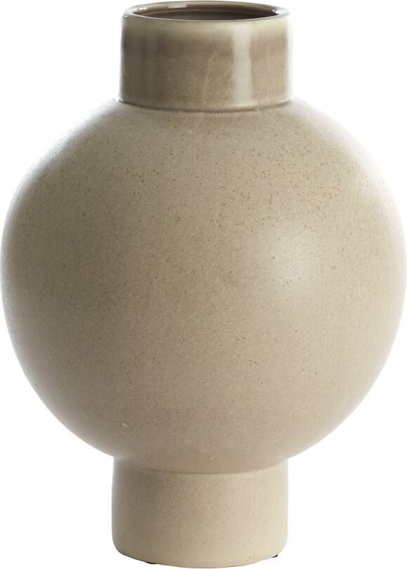 Light & Living Vaas Zelata Keramiek 38cm Zand