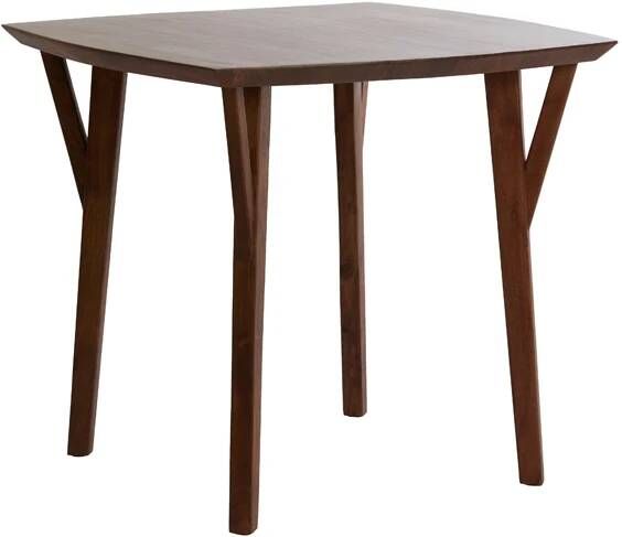 Light & Living Vierkante Bistrotafel Quenza Acaciahout 85 x 85cm Bruin