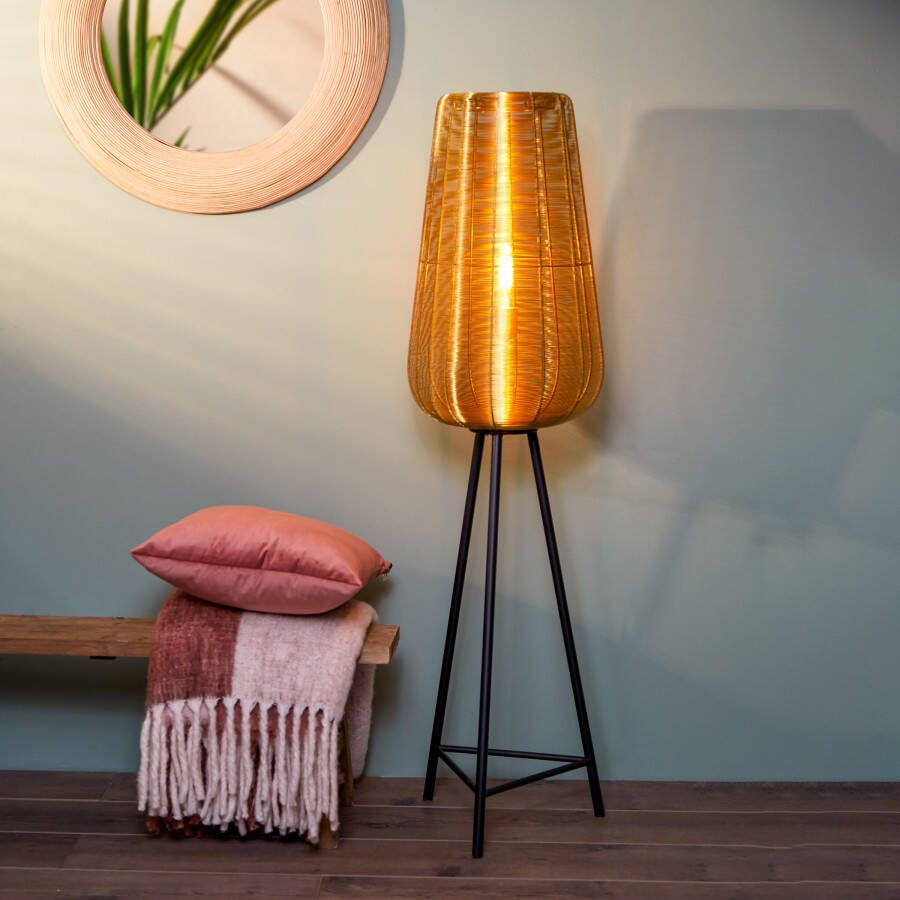 Light & Living Vloerlamp Adeta Goud