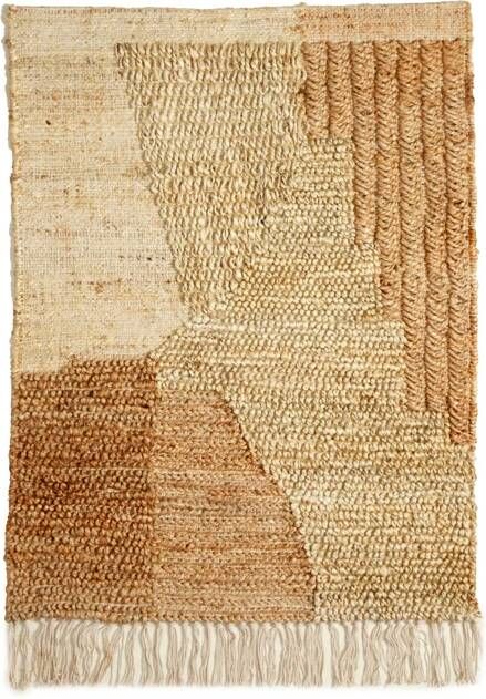 Light & Living Wandkleed Volterra Jute 100 x 75cm Bruin