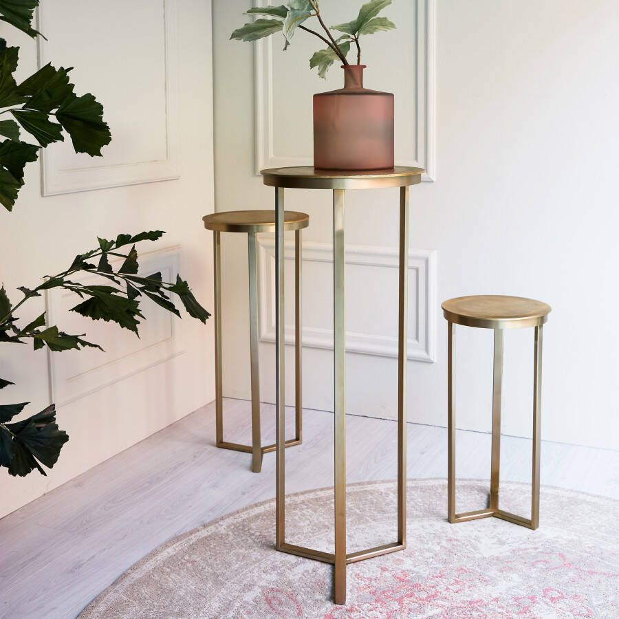 Light & Living Light&living Zuil Ø40x101 cm RETIRO licht goud