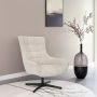 Livingfurn Fauteuils Naomi Toffee Beige Stof - Thumbnail 2