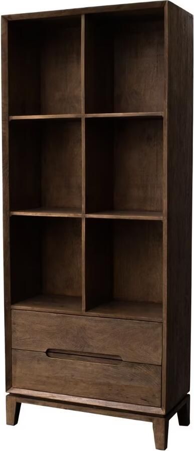 Livingfurn | Boekenkast Cortez 83 cm | Woonkamer meubels | Boekenkast