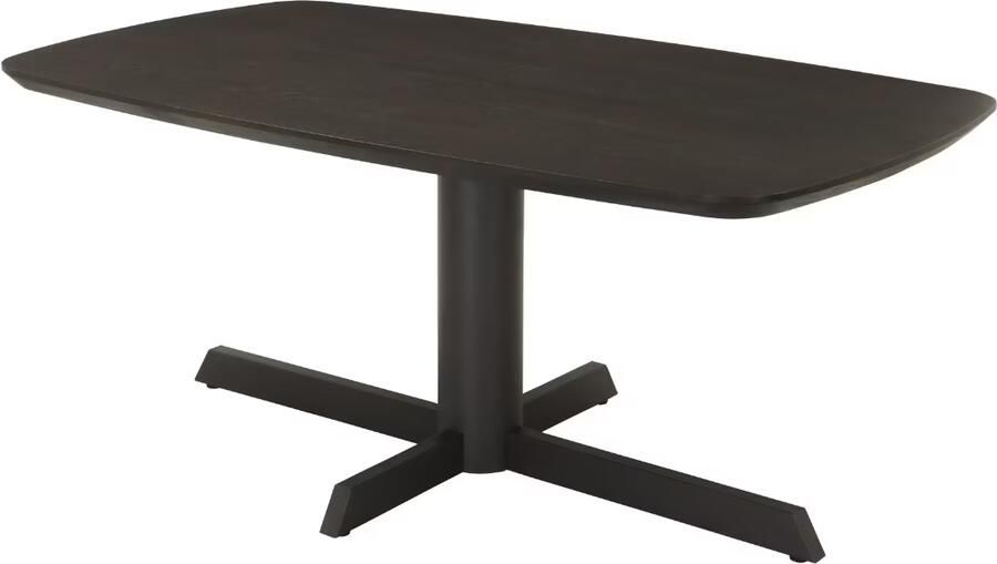 Livingfurn Deens Ovale Eettafel Sanremo Eiken 220 x 105cm Espresso Ovaal