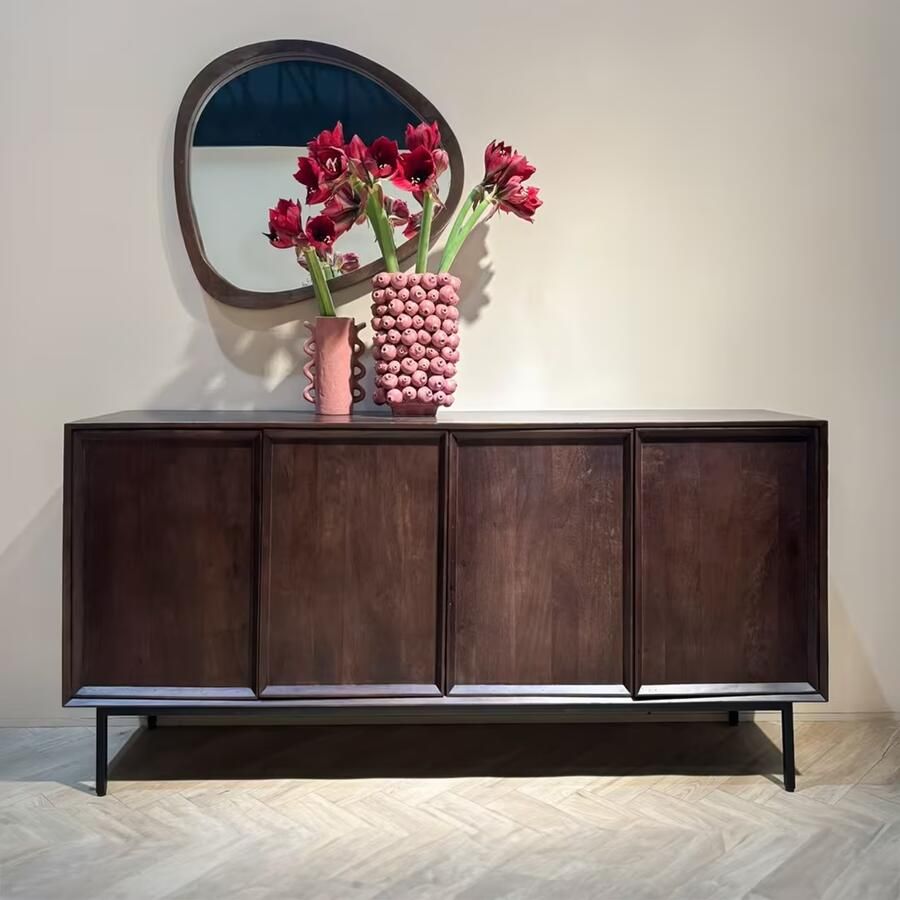 Livingfurn | Dressoir Ravenstein Brown 180cm | Woonkamer meubels | Dressoir