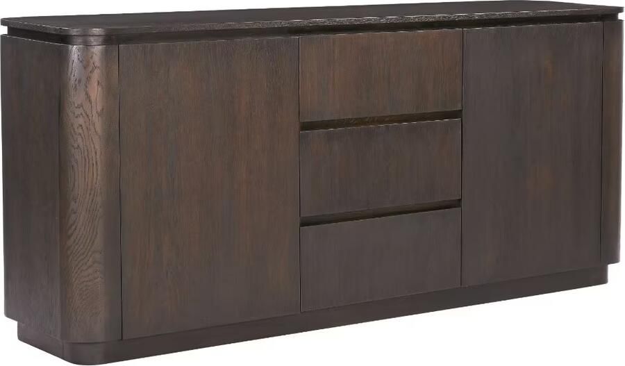 Livingfurn Dressoir Rivano Eiken 180cm Basalt