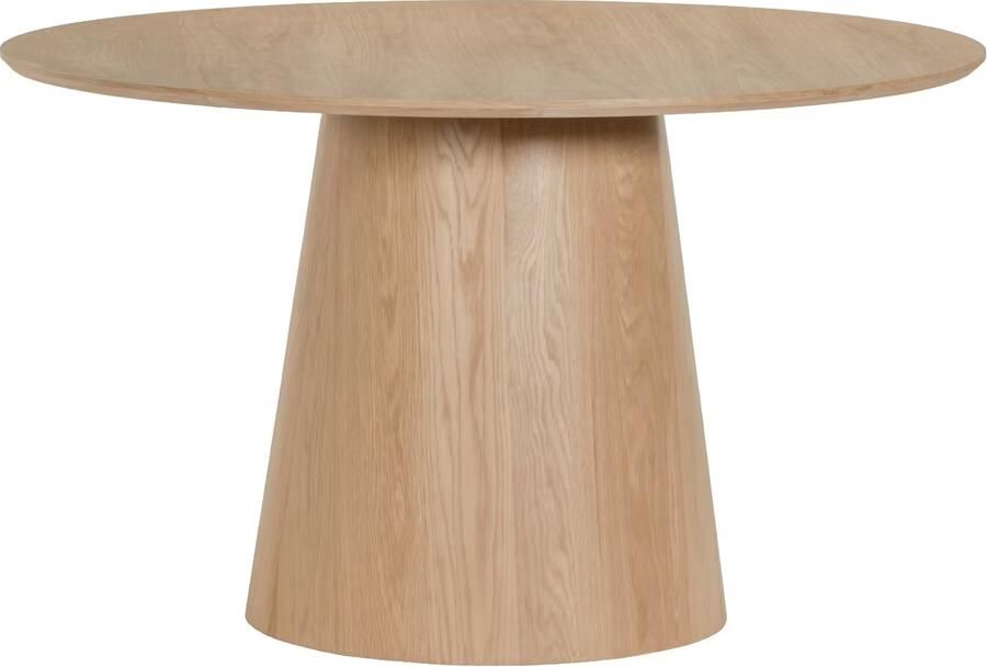 Livingfurn Ronde Eettafel Novero Eiken 130cm Naturel