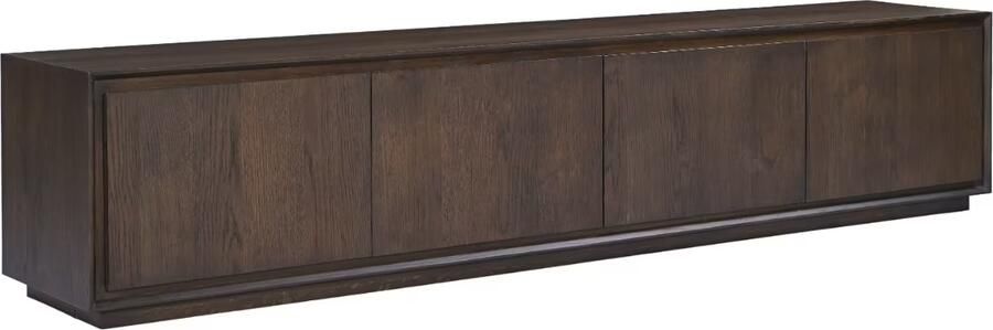 Livingfurn TV-meubel Firato Eiken 220cm Basalt