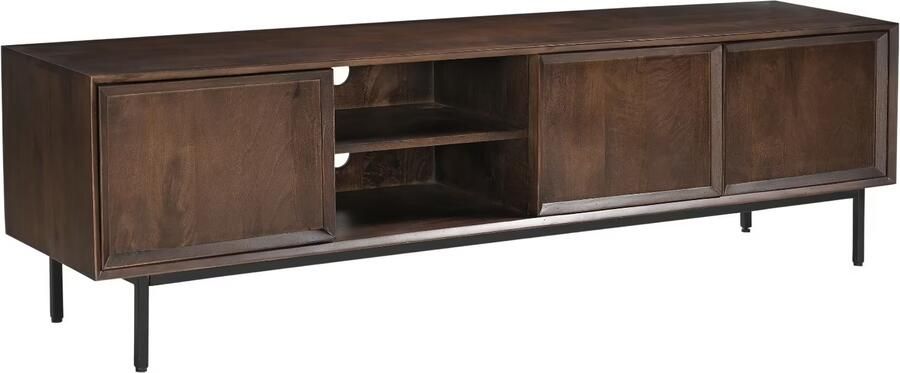Livingfurn | Tv-dressoir Ravenstein Brown 180cm | Woonkamer meubels | Tv-dressoir | Tv-meubel