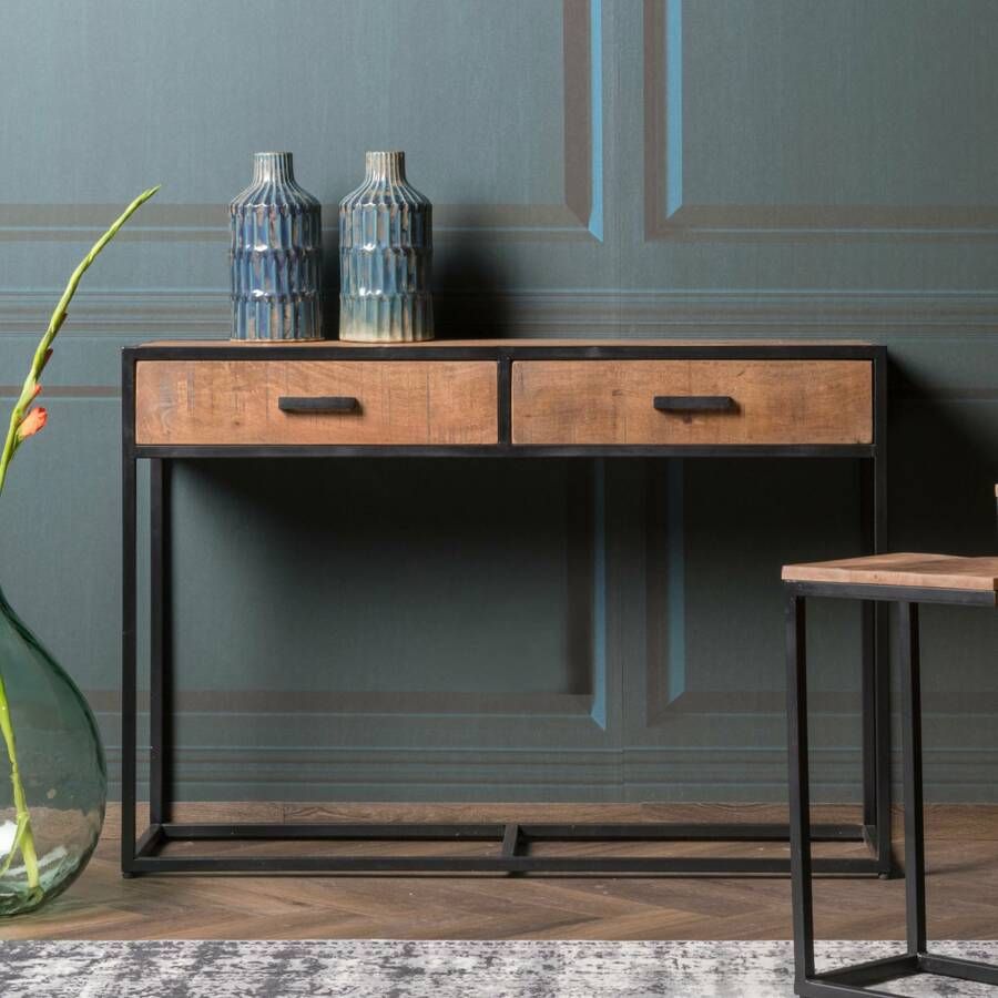 Livingfurn Sidetable Sturdy Mangohout 120cm