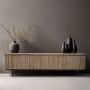 Livingfurn TV-meubel Lausanne Teakhout 210cm Bruin - Thumbnail 2