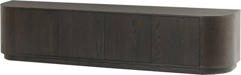 Livingfurn | Tv-dressoir Novero Espresso 220cm | Woonkamer meubels | Tv-dressoir | Tv-meubel