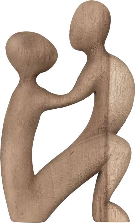 MUST Living Decoratie Vader en Zoon Bruin