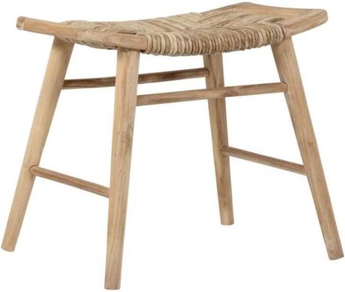 MUST Living Krukje Rex Teakhout 55 x 42cm Naturel