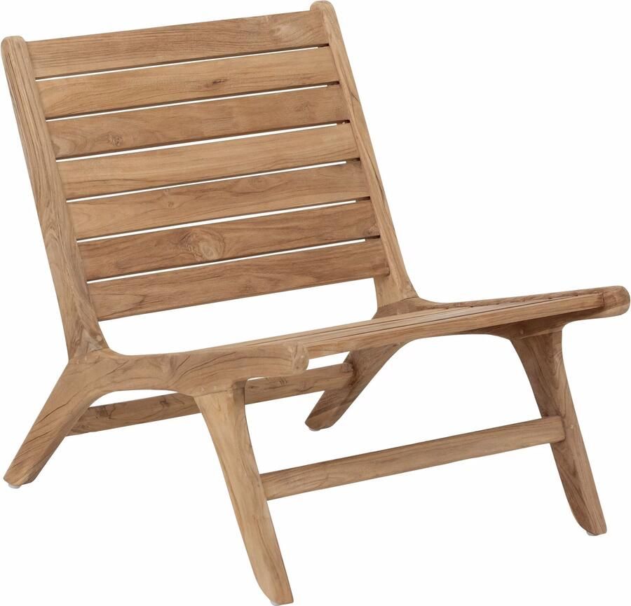 MUST Living Fauteuil Lily Teakhout NATUREL