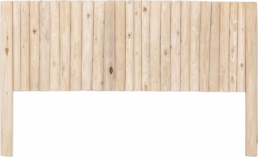 MUST Living Hoofdbord Benidorm Teakhout 200 x 100cm Naturel