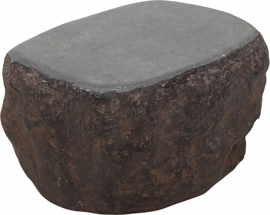 MUST Living Organische Salontafel Rock Cement 53 x 33cm Roest