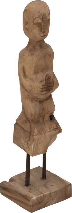 MUST Living Ornament Ethnic Sena Teakhout 40cm Naturel