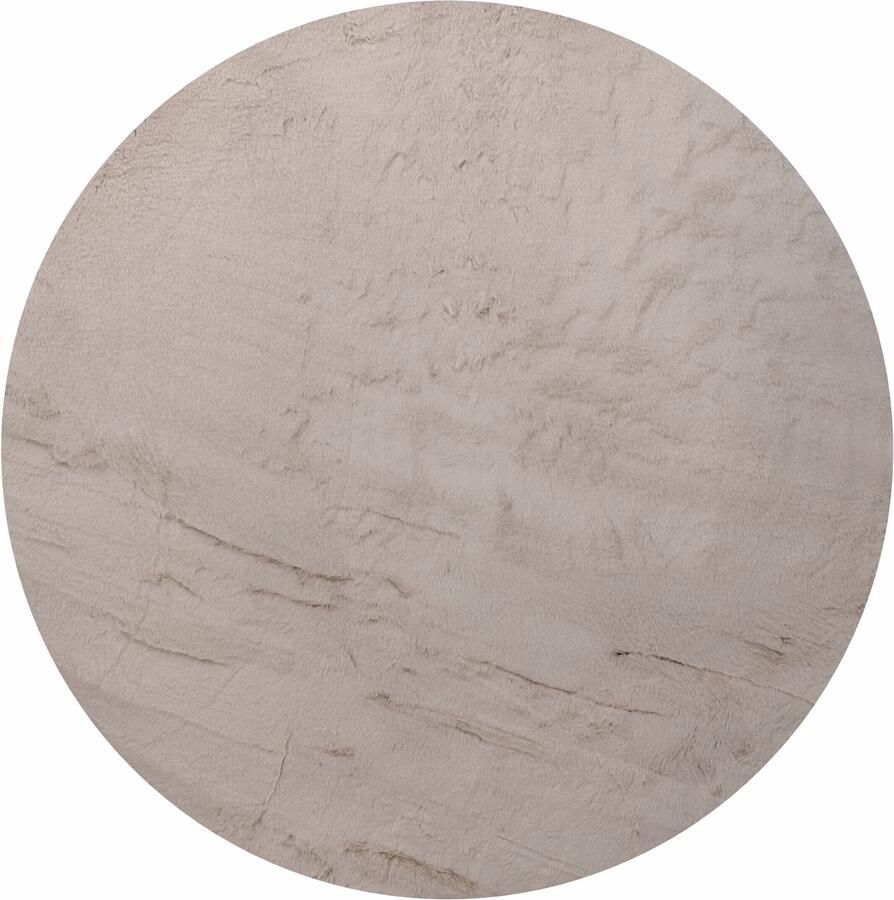 MUST Living Rond Vloerkleed Lodge Ø160cm Taupe