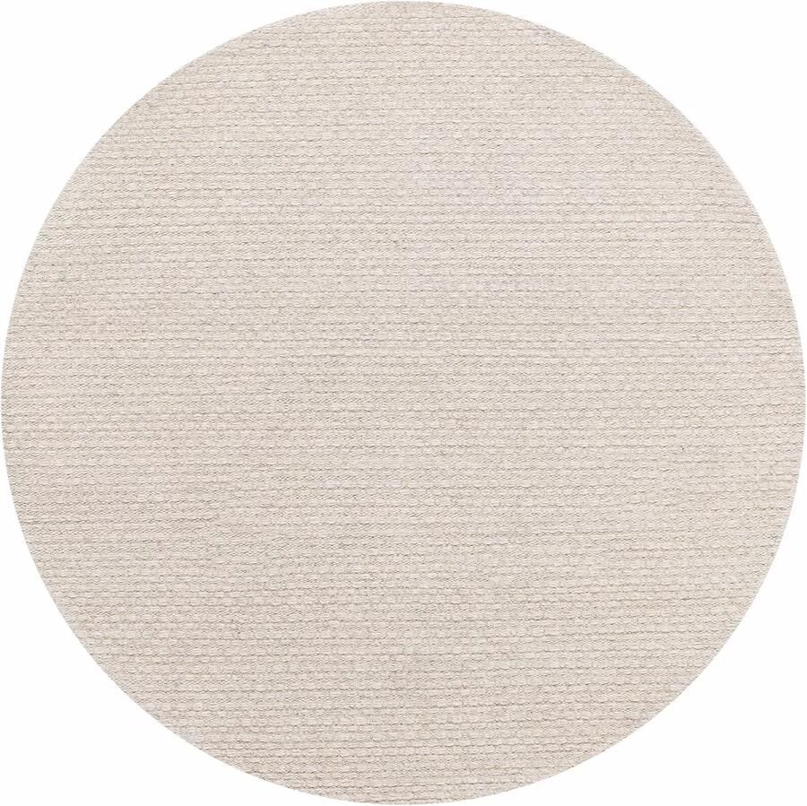 MUST Living Rond Vloerkleed Nirvana 150cm Beige