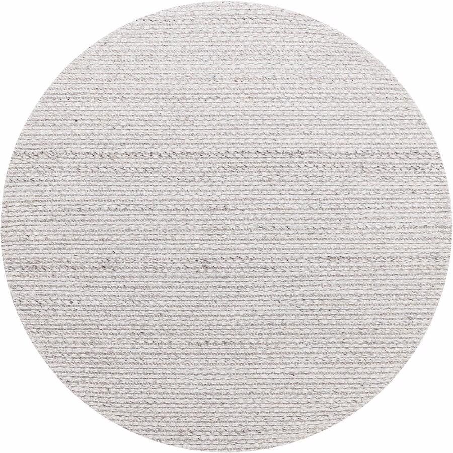 MUST Living Rond Vloerkleed Nirvana 150cm Grijs