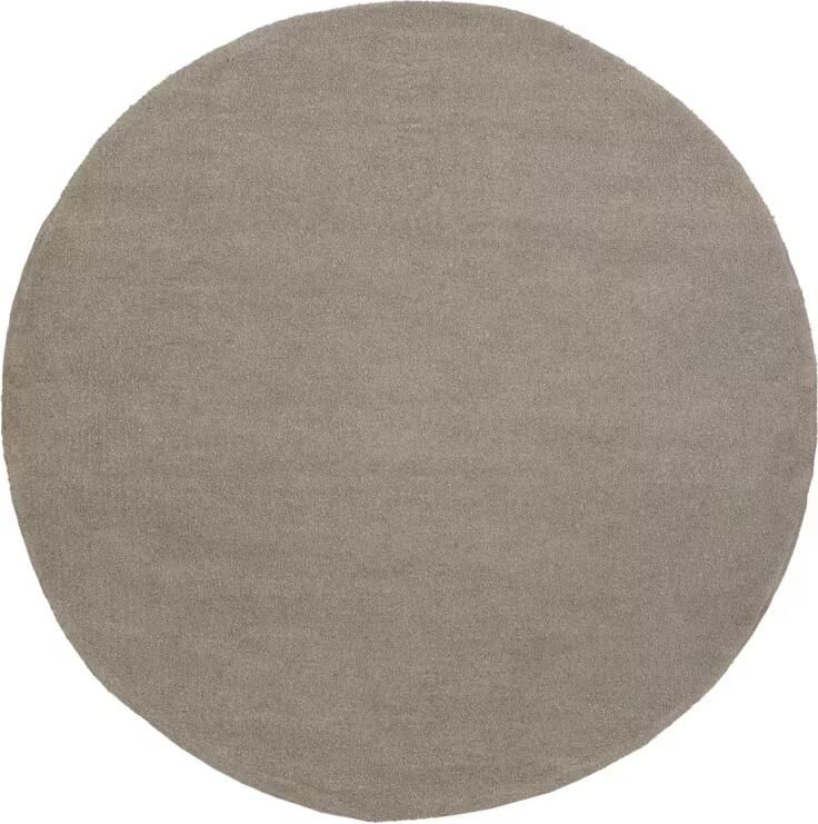 MUST Living Rond Vloerkleed Noble 200cm Taupe