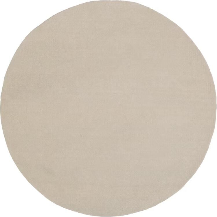MUST Living Rond Vloerkleed Noble 200cm Zand