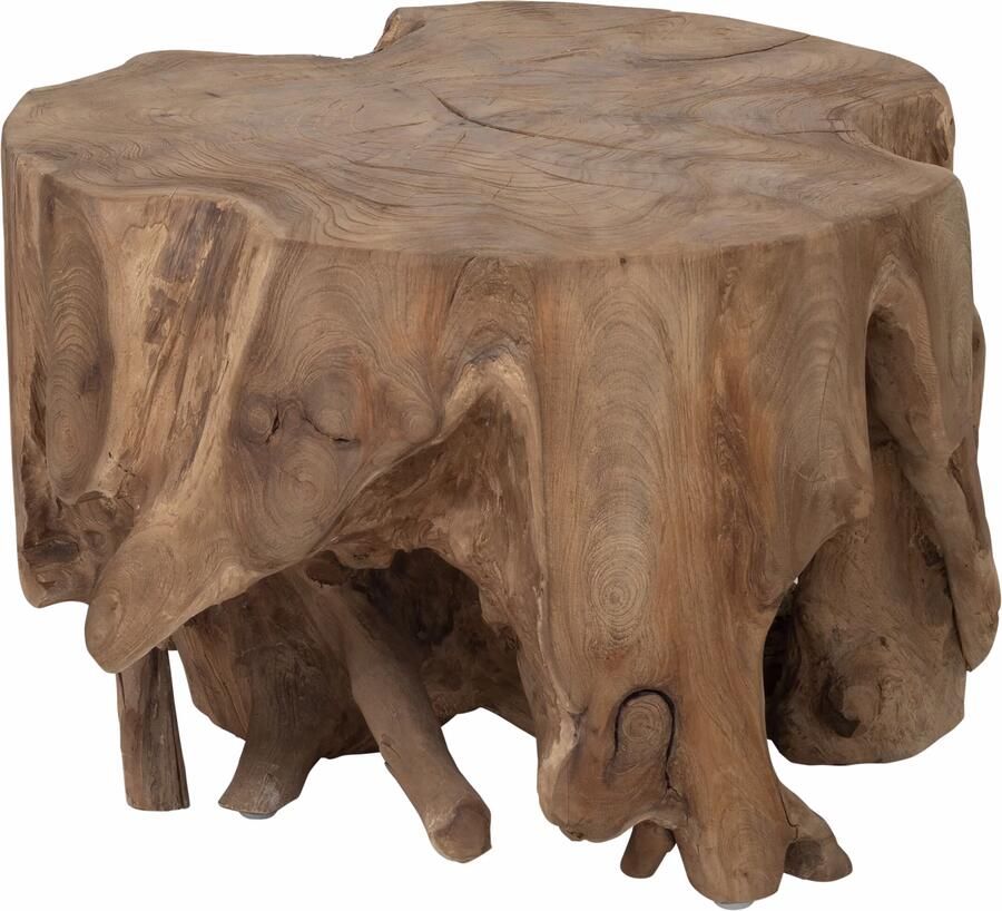 MUST Living Salontafel Buddy Teakhout 50cm Bruin