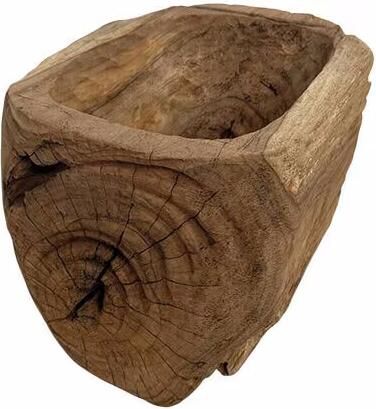 MUST Living schaal Kelud Teakhout Bruin