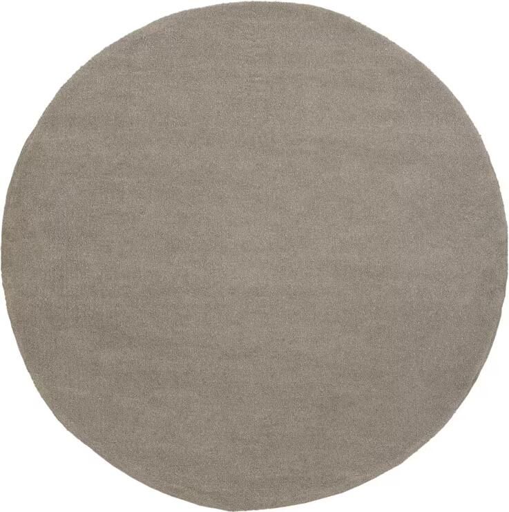 MUST Living Vloerkleed Noble 150cm Taupe Rond