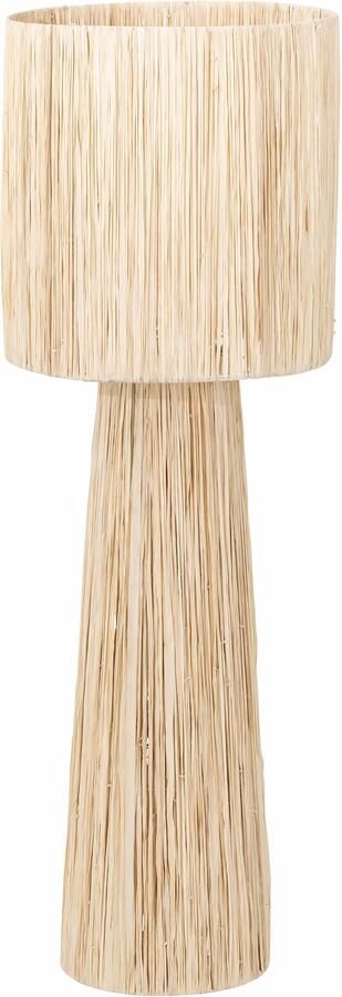 MUST Living Vloerlamp Marbella Palmblad 120cm hoog Naturel