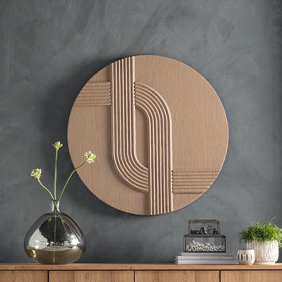 MUST Living Wanddecoratie Ronja Jute Bruin