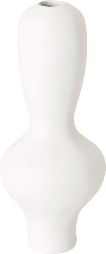 MUST Living Vaas Bowling 52cm hoog Wit