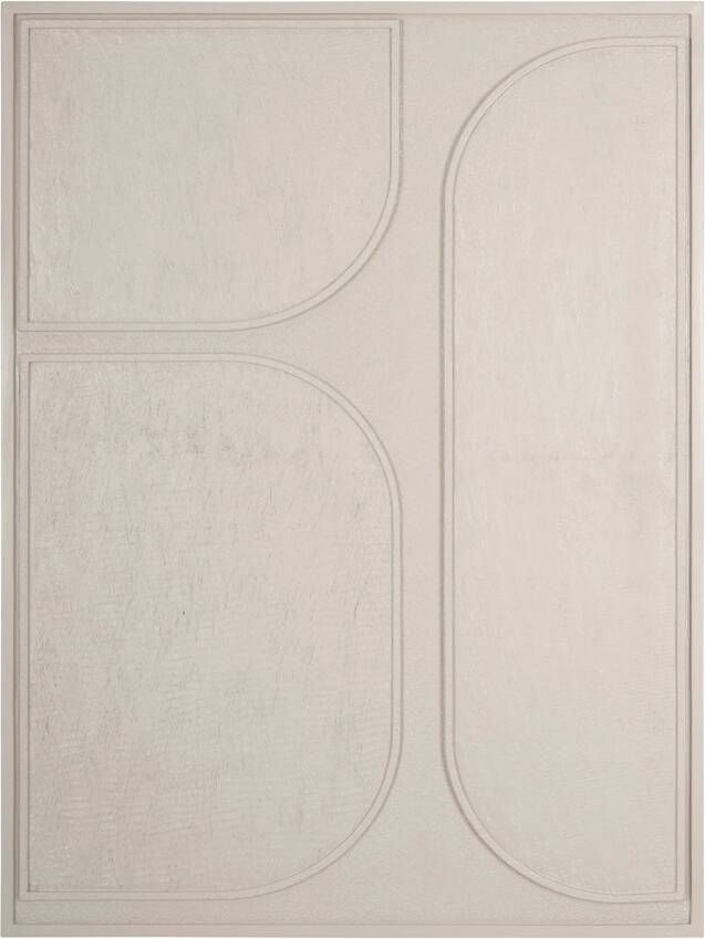 MUST Living Wanddecoratie Lorcan Schors 102 x 76cm Crème