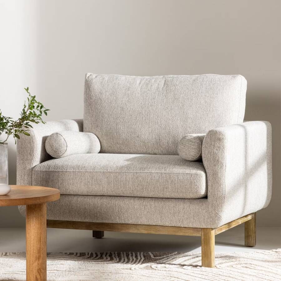 Nohr Fauteuil Shanai Bouclé Beige