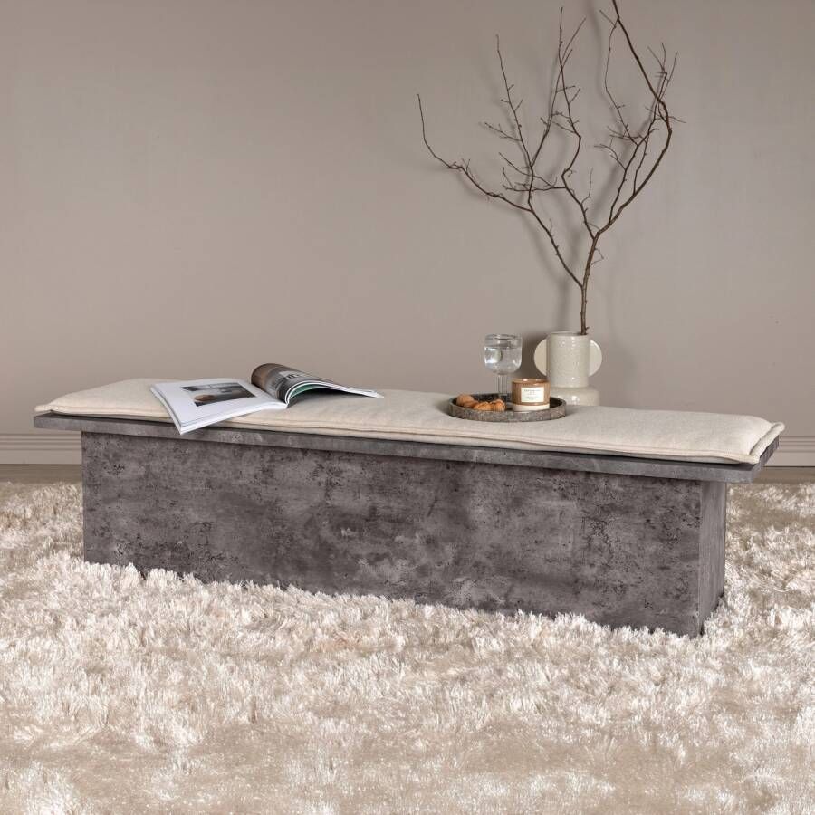 Nohr Halbank Joany Met kussen 160cm Grijs