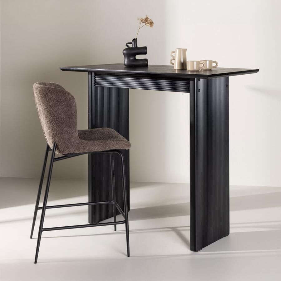 Nohr Bartafel Akim 120 x 60cm Zwart