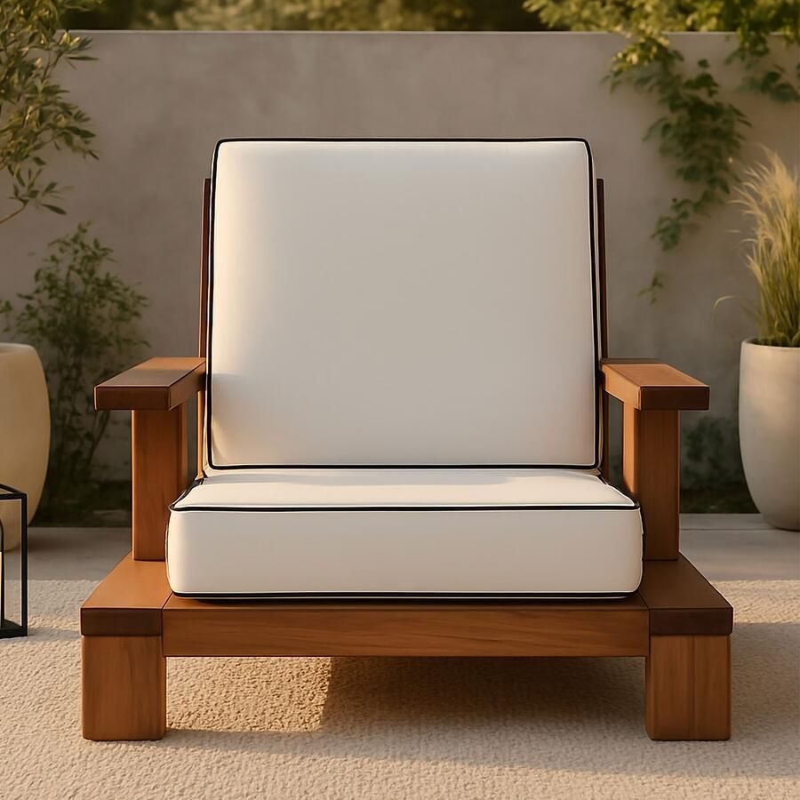 Venture Home Daria Loungestoel 92 x 70 x 100 Bruin