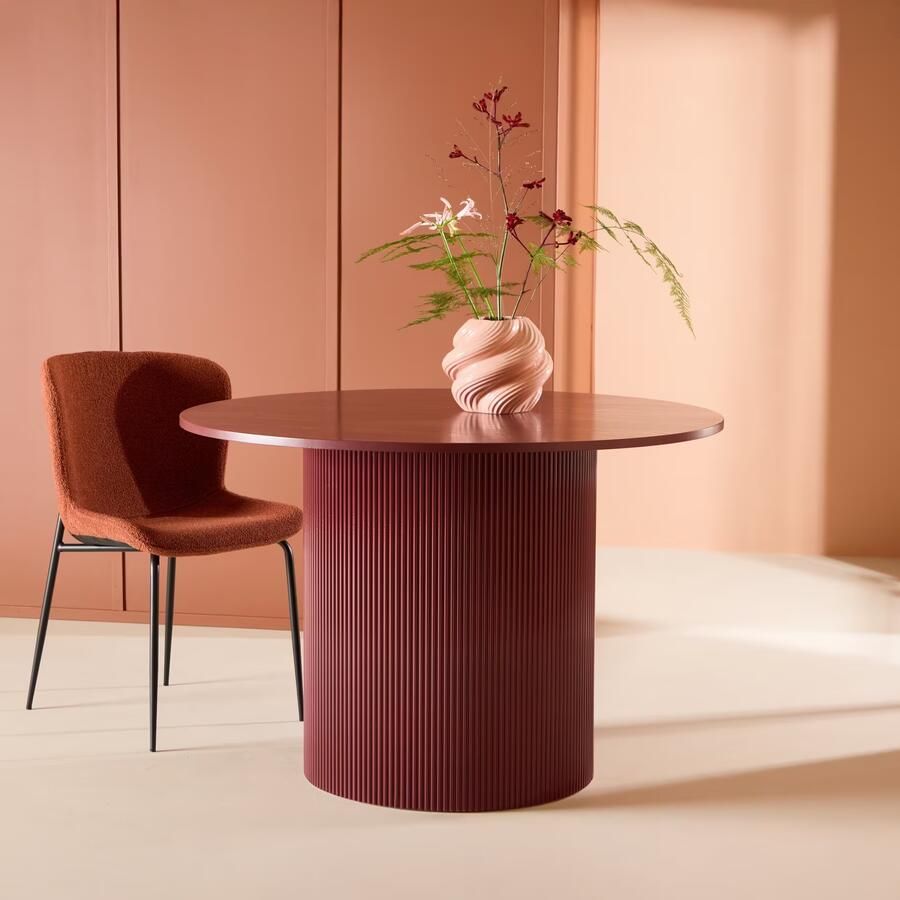 Nohr Ronde Eettafel Mistina 110cm Burgundy