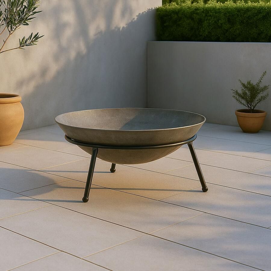 Hioshop Bastian vuurplaats vreugdevuur buitenshuis staal zwart - Foto 2