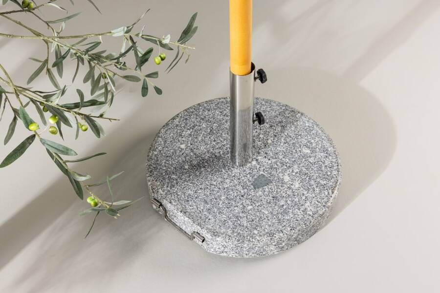 Nohr Ronde Parasolvoet Kadi Graniet 40KG Grijs
