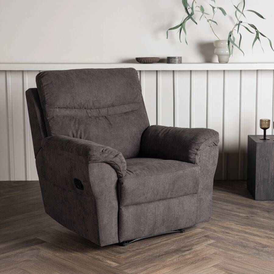 Nohr Verstelbare Fauteuil Jostin Bruin