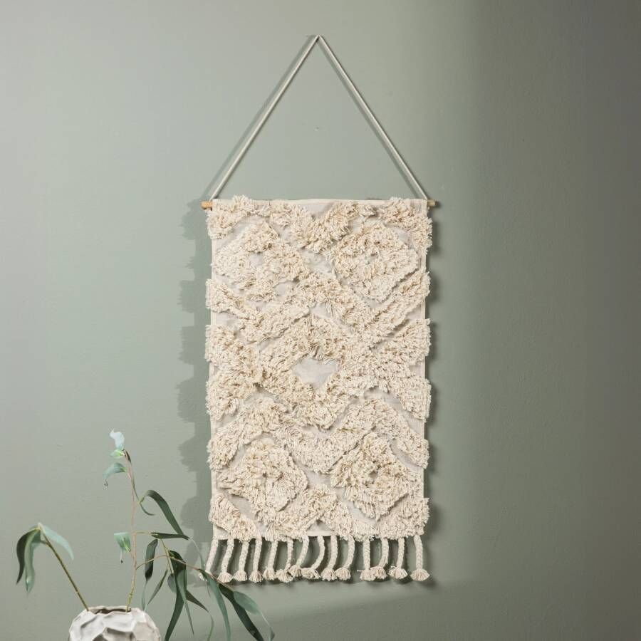 Nohr Wandkleed Marice 80 x 50cm Off White