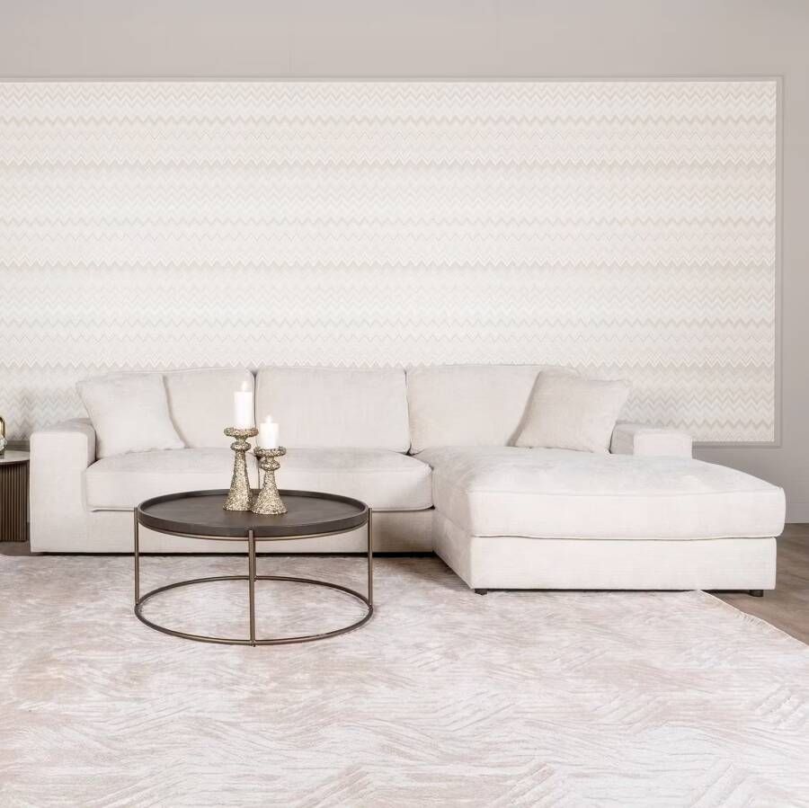 Richmond Interiors | Sofa Santos 2 5-seater + lounge right beige niagara | Zitmeubels woonkamer | Hoekbank
