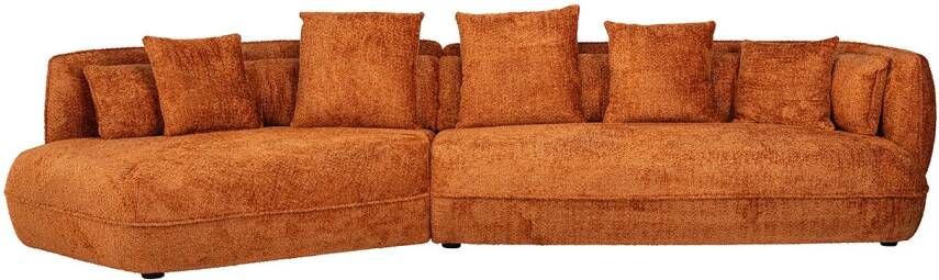 Richmond Interiors Richmond 4-zits Bank Rodina Chenille Pumpkin